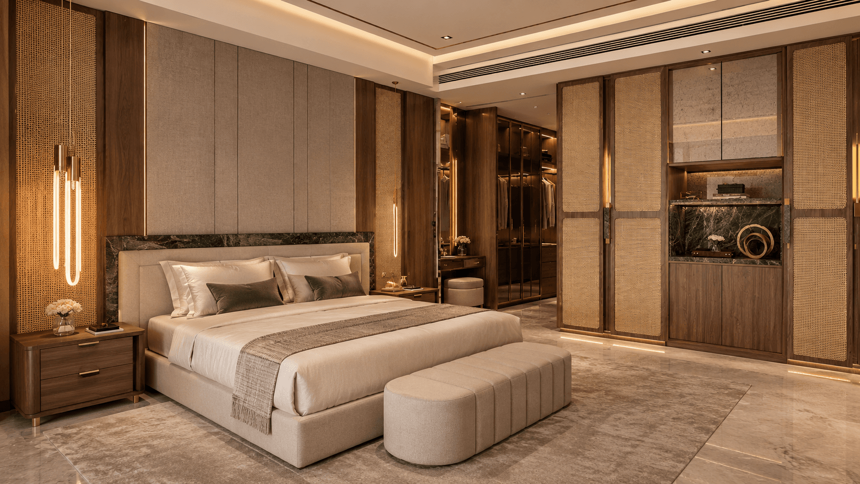 Bespoke bedroom woodwork